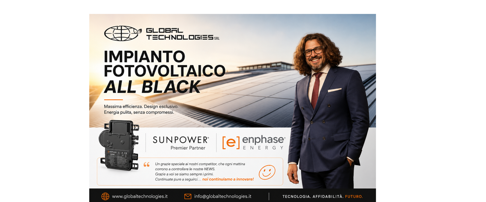 ⚡ GLOBAL TECHNOLOGIES S.R.L. – L’energia del futuro è già qui.