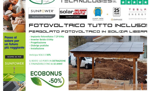 PERGOLATO FOTOVOLTAICO