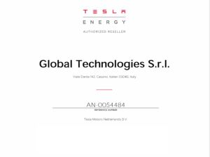 Global Technologies S.r.l. Certificate scaled